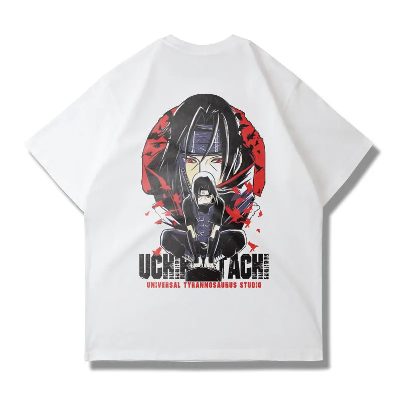Japanese Anime Collaboration Naruto Short Sleeved T-shirt for Men and Kids Summer Fashion Uchiha Itachi Half Sleeved
Japanese Anime Collaboration Naruto Short Sleeved T-shirt for Men and Kids Summer Fashion Uchiha Itachi Half Sleeved