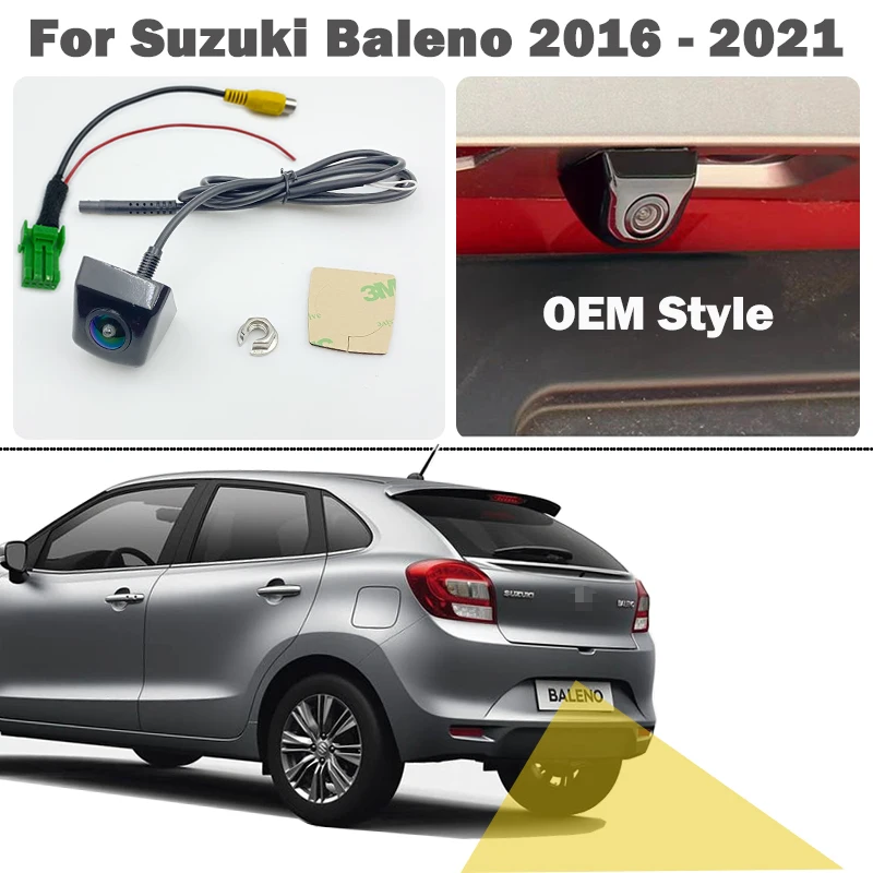Автомобильная камера заднего вида для Suzuki Baleno 2016 2017 2018 2019 2020 2021, аксессуары для OEM-контактного адаптера C5
Автомобильная камера заднего вида для Suzuki Baleno 2016 2017 2018 2019 2020 2021, аксессуары для OEM-контактного адаптера C5