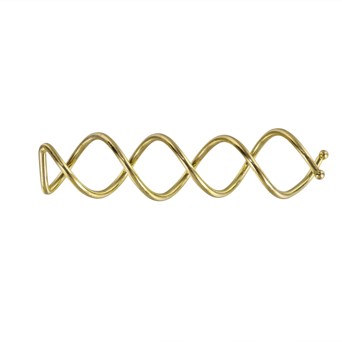 10 Pcs Spiral Barrettes Lightweight Hair Clips Pins Metal Compact Easy to Use Bun Stick
10 Pcs Spiral Barrettes Lightweight Hair Clips Pins Metal Compact Easy to Use Bun Stick