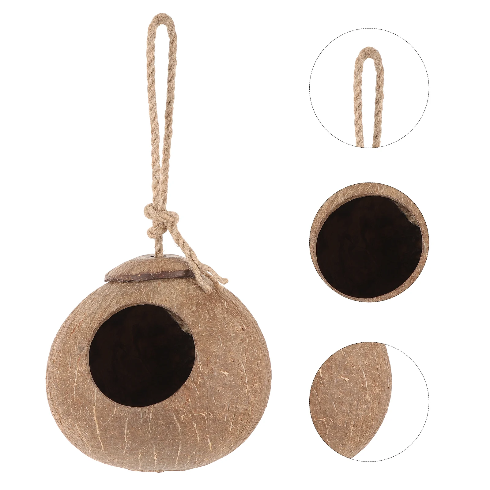 Coconut Shell Nest Resting Birdcage Breeding Parakeet Birds Parrot Bed Delicate House Sleeping Hanging
Coconut Shell Nest Resting Birdcage Breeding Parakeet Birds Parrot Bed Delicate House Sleeping Hanging