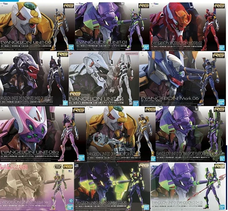 In stock Bandai RG EVANGELION UNIT-00 -01 -02 -03 -04 -06 -08 Anime Model Toys Action Figure Collectible Ornaments
In stock Bandai RG EVANGELION UNIT-00 -01 -02 -03 -04 -06 -08 Anime Model Toys Action Figure Collectible Ornaments