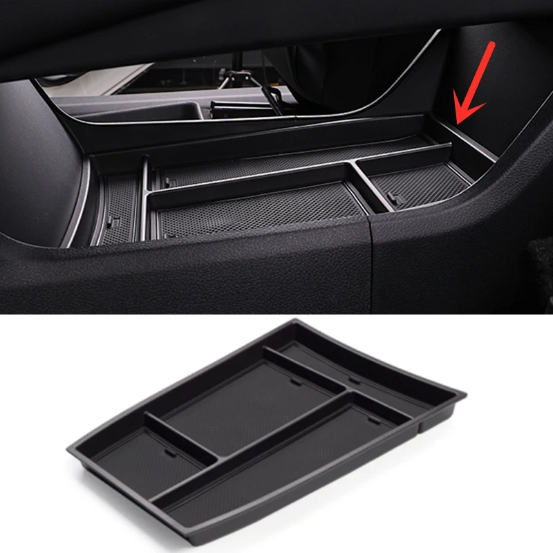 ABS Black Front Gear Shift Panel Storage Box Organizer Tray Fit for Nissan Rogue 2021 2022 2023
ABS Black Front Gear Shift Panel Storage Box Organizer Tray Fit for Nissan Rogue 2021 2022 2023