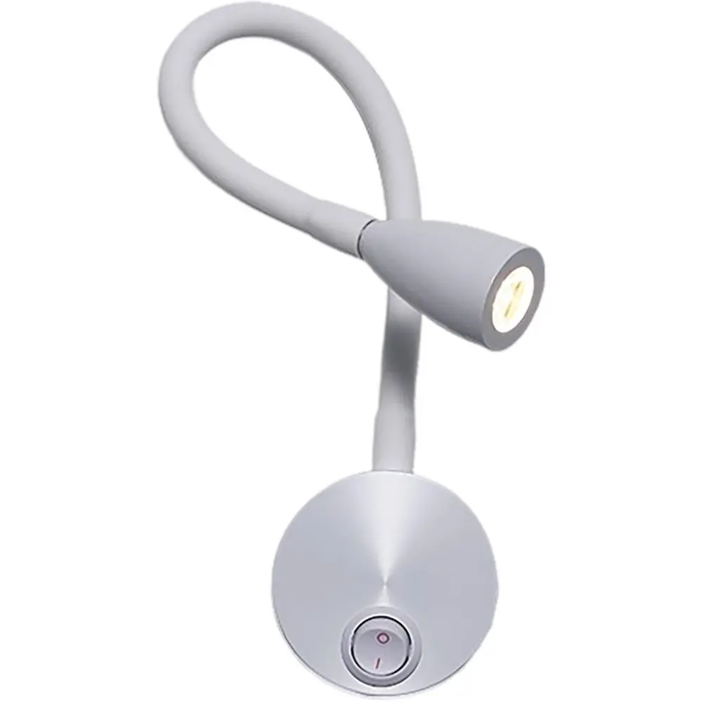 Wall Mounted Bedside Lamp 3W Warm White Flexible Arm Reading Light for Bedroom Study Room Modern Simple Design Long Lifespan
Wall Mounted Bedside Lamp 3W Warm White Flexible Arm Reading Light for Bedroom Study Room Modern Simple Design Long Lifespan