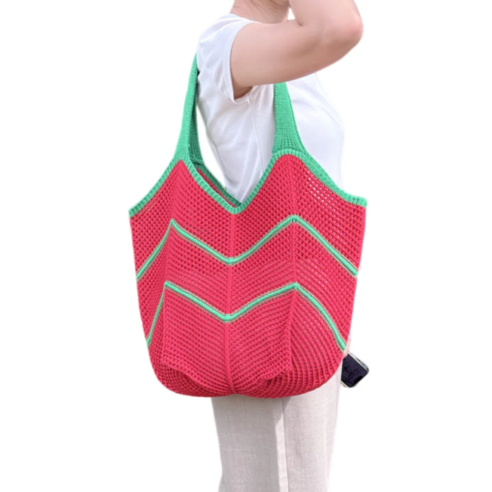 Модная богемная вязаная сумка через плечо, милая ажурная повседневная плетеная сумка, вместительная пляжная сумка для лета
Модная богемная вязаная сумка через плечо, милая ажурная повседневная плетеная сумка, вместительная пляжная сумка для лета