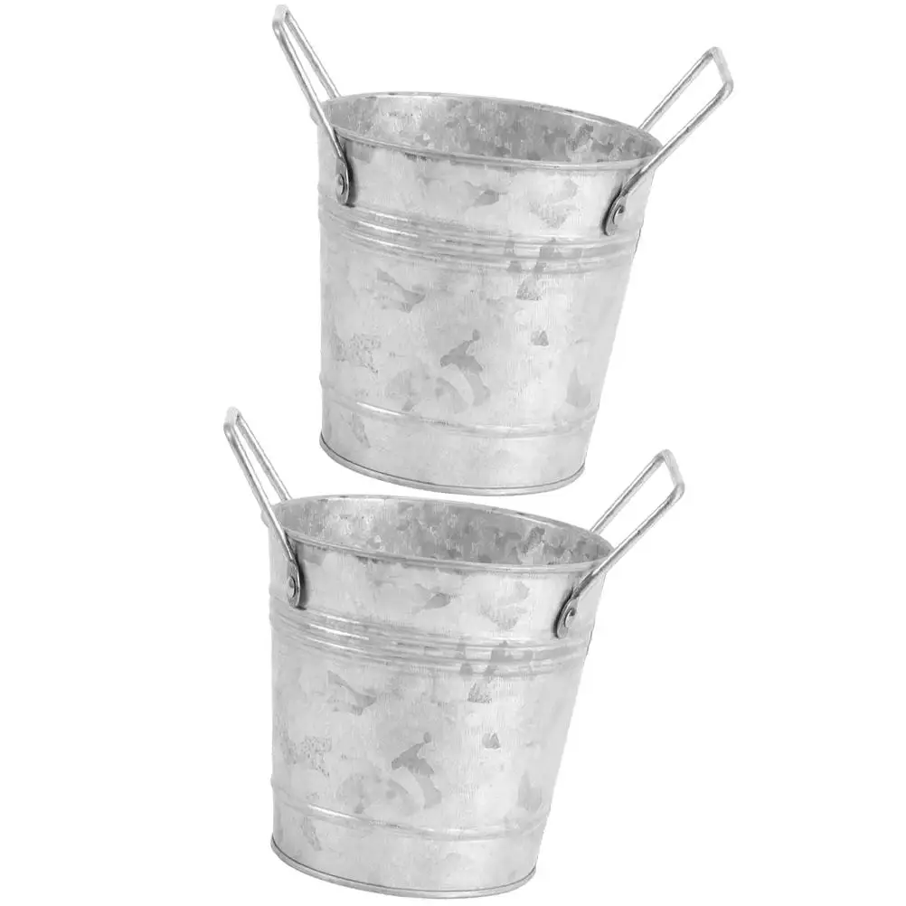 2Pcs Vintage Iron Planters Retro Galvanized Flower Pots Metal Tub Decor Rustic Bucket Gardening Supplies Tin Vase Planter
2Pcs Vintage Iron Planters Retro Galvanized Flower Pots Metal Tub Decor Rustic Bucket Gardening Supplies Tin Vase Planter