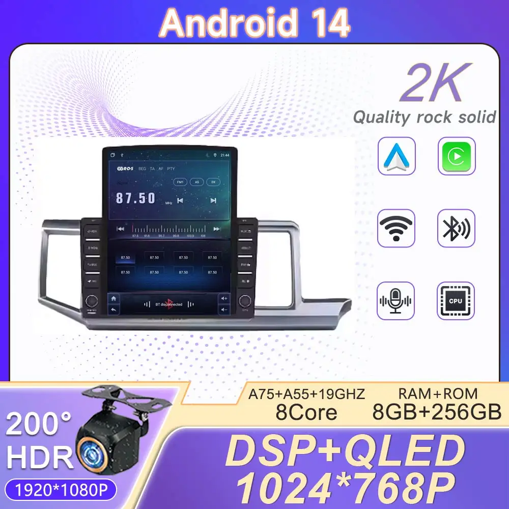 9.7 Car Android 14 For Honda Stepwgn 2.0 RK 2009-2015 Multimedia Player Touch Screen GPS Navigation Stereo Head Auto Radio Unit
9.7 Car Android 14 For Honda Stepwgn 2.0 RK 2009-2015 Multimedia Player Touch Screen GPS Navigation Stereo Head Auto Radio Unit