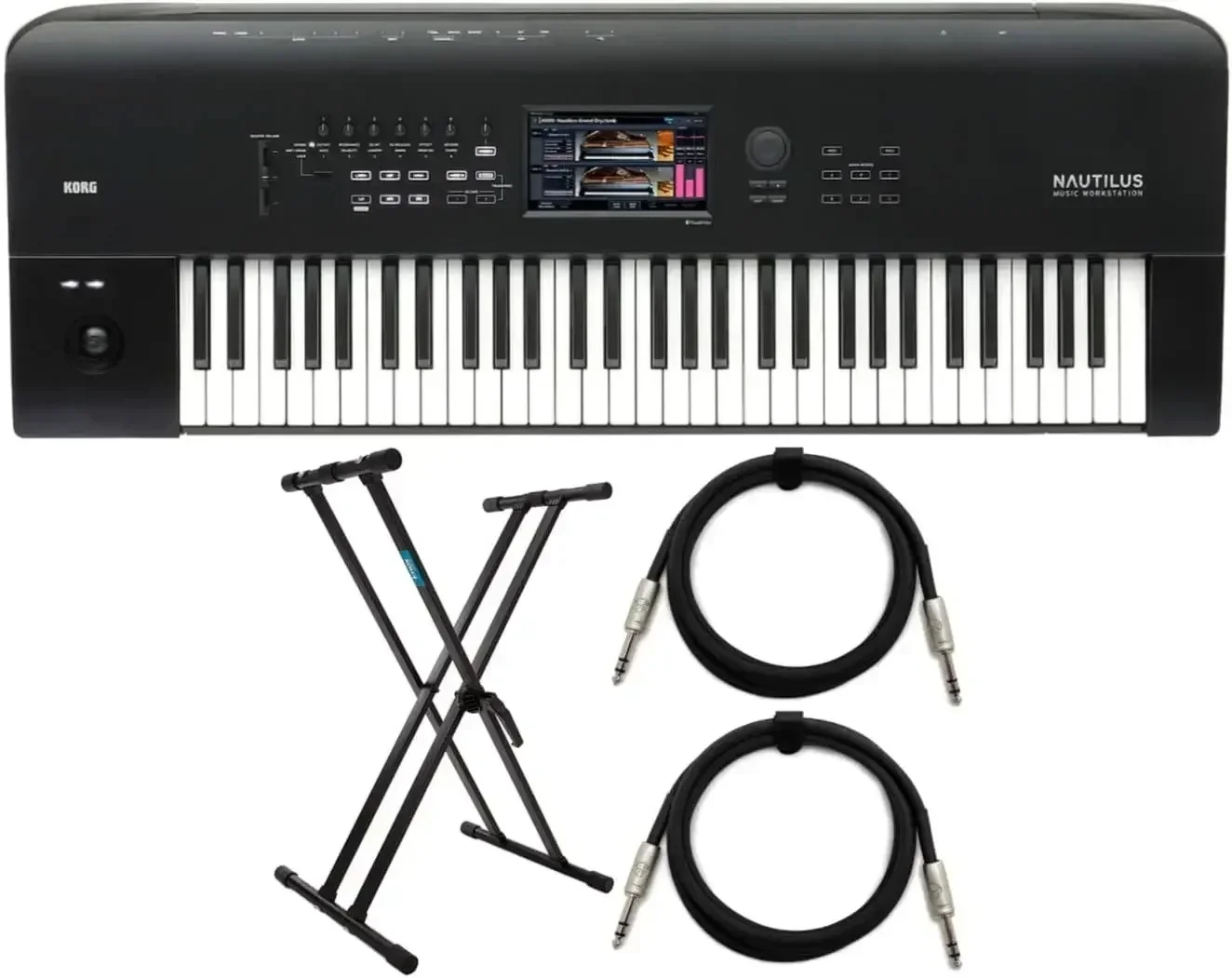 Fast Shipment on Korg Nautilus 61 61-Key Synthesizer Workstation
Fast Shipment on Korg Nautilus 61 61-Key Synthesizer Workstation