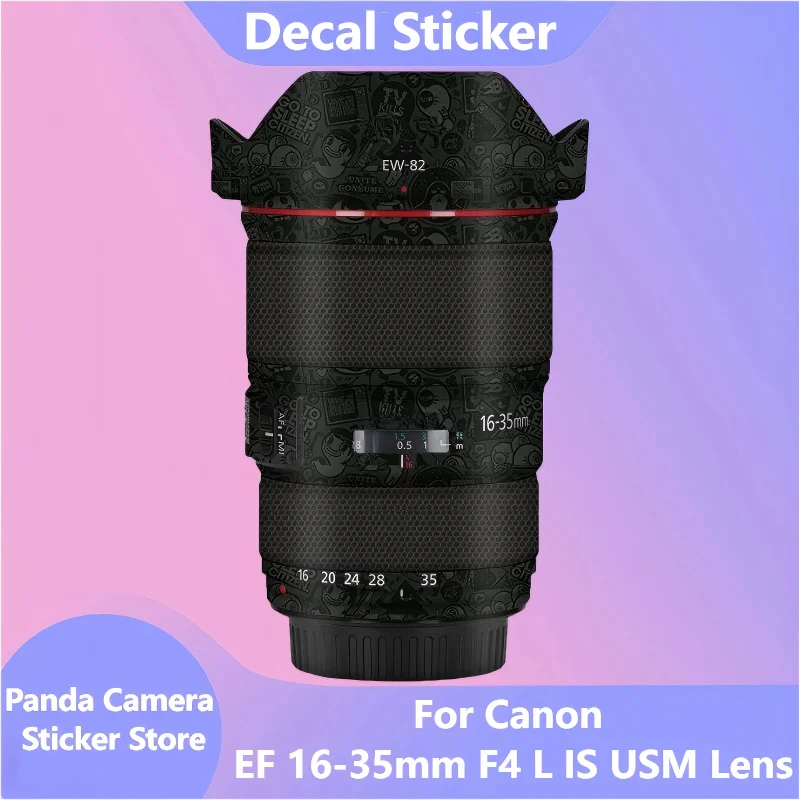 For Canon EF 16-35mm F4 L IS USM Lens Sticker Protective Skin Decal Vinyl Wrap Film Anti-Scratch Protector Coat 16-35 F/4
For Canon EF 16-35mm F4 L IS USM Lens Sticker Protective Skin Decal Vinyl Wrap Film Anti-Scratch Protector Coat 16-35 F/4