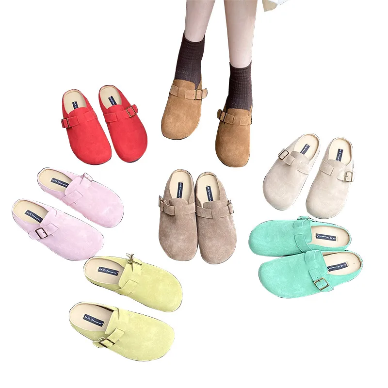 Genuine leather retro Boken shoes 2023 spring new bean shoes single shoe women's bag top half slippers Muller shoes
Genuine leather retro Boken shoes 2023 spring new bean shoes single shoe women's bag top half slippers Muller shoes