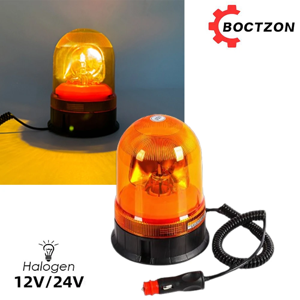 12V 24V Magnetic Strobe Halogen Light Flashing Beacon Rotating Warning Emergency Traffice Alarm Lamp Truck Tractor Agriculture
12V 24V Magnetic Strobe Halogen Light Flashing Beacon Rotating Warning Emergency Traffice Alarm Lamp Truck Tractor Agriculture