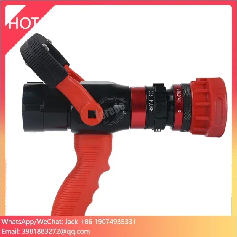 235LPM Selectable Flow Fire Nozzle For Fire Fighting
235LPM Selectable Flow Fire Nozzle For Fire Fighting