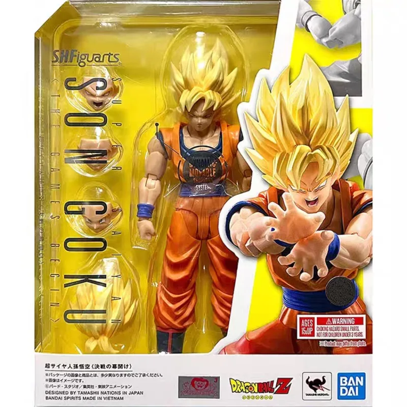 Bandai SHF Action Figure for Shonen Jump Super Saiyan Monkey King 3.0 Dragon Ball Clash Is Available Now Ornament Decoration
Bandai SHF Action Figure for Shonen Jump Super Saiyan Monkey King 3.0 Dragon Ball Clash Is Available Now Ornament Decoration
