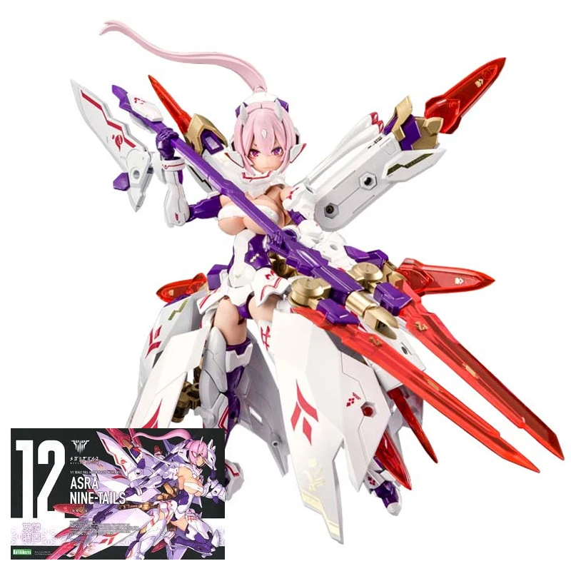 Original Kotobukiya Anime Action Figure MEGAMI DEVICE ASRA NINE-TAILS Assembly Model Kit 1/1 Scale Full Action Anime Model Gift
Original Kotobukiya Anime Action Figure MEGAMI DEVICE ASRA NINE-TAILS Assembly Model Kit 1/1 Scale Full Action Anime Model Gift