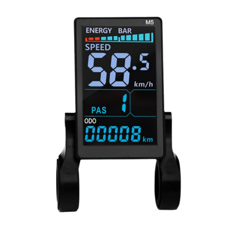 M5 24V-72V Electric Bicycle Colorful Display 5PIN E Scooter LCD Panel Mountain Electric Bike Parts Waterproof Connector
M5 24V-72V Electric Bicycle Colorful Display 5PIN E Scooter LCD Panel Mountain Electric Bike Parts Waterproof Connector