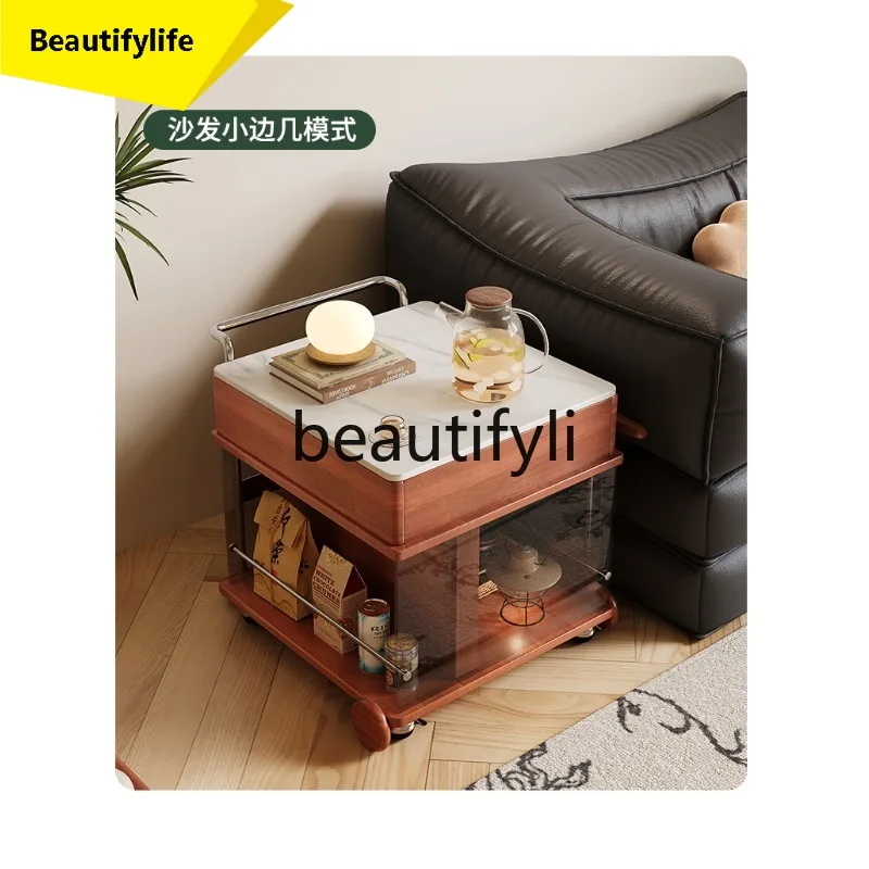 6239 New Retro Extendable and Movable Coffee Table Rock Board Multifunctional Side Table Small Trolley
6239 New Retro Extendable and Movable Coffee Table Rock Board Multifunctional Side Table Small Trolley