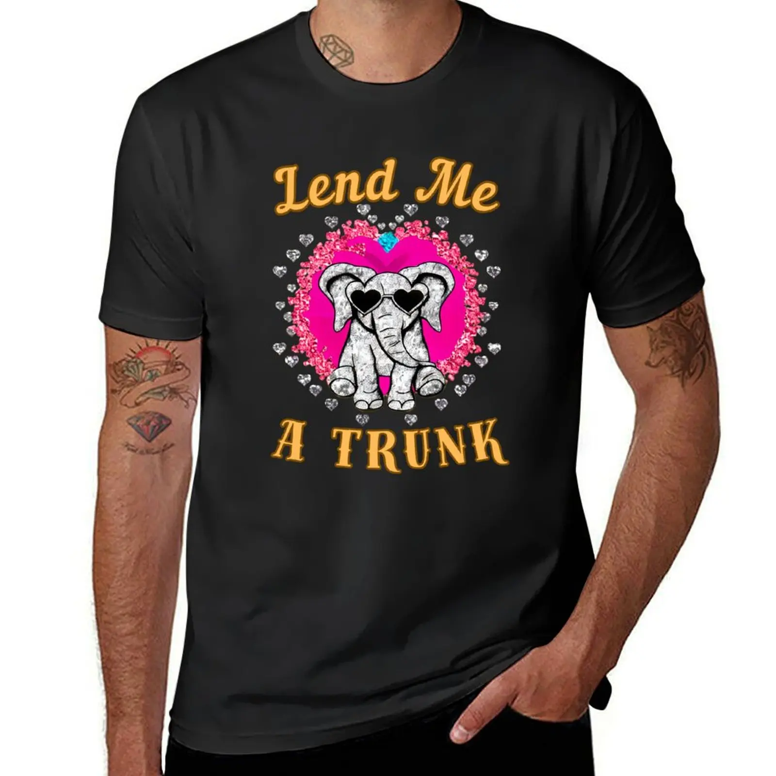 Lend Me A Trunk. funny elephant T-Shirt shirts graphic tees sports fans Men's t-shirts
Lend Me A Trunk. funny elephant T-Shirt shirts graphic tees sports fans Men's t-shirts