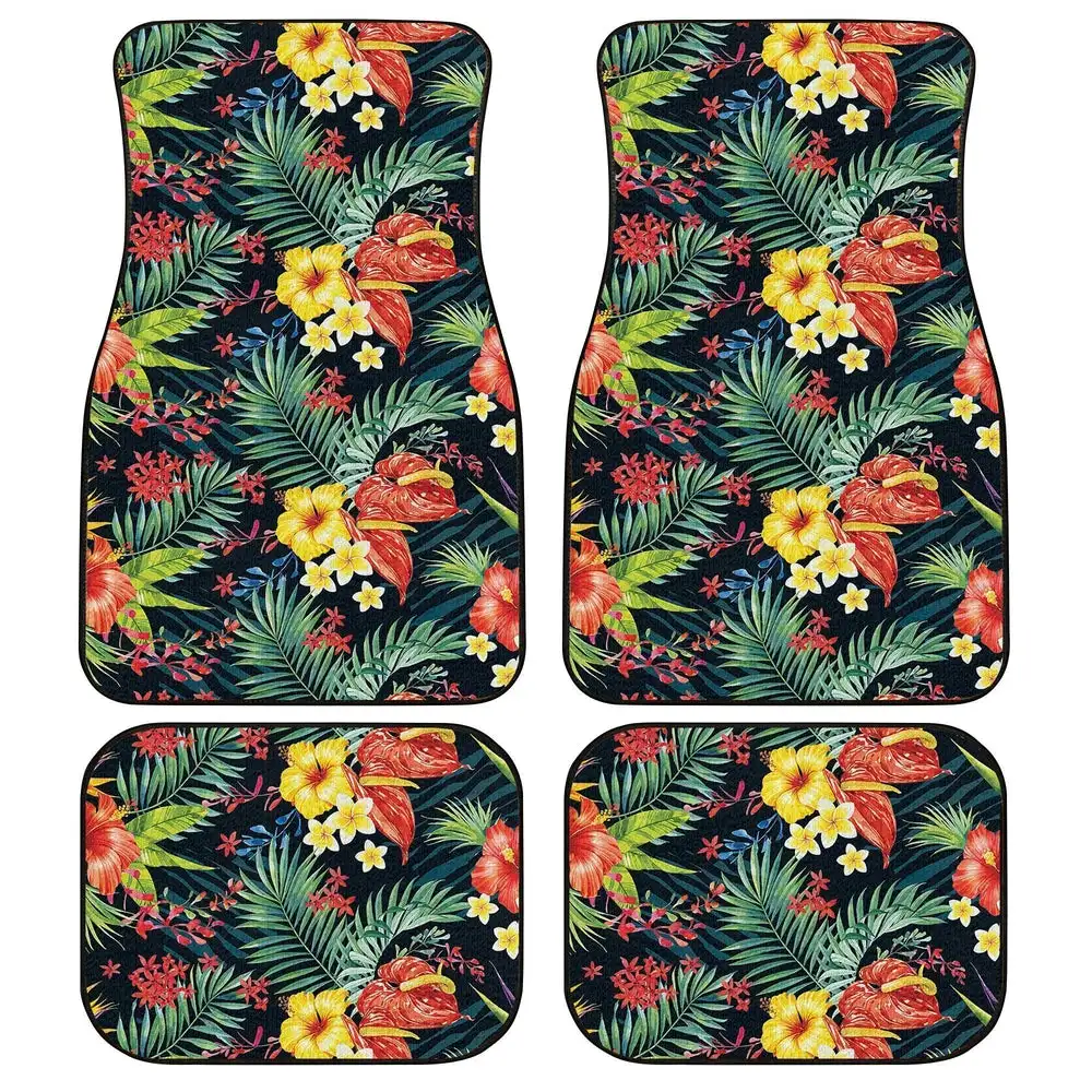 Hawaiian Car Floor Mats Custom Hibiscus Plumeria Flower Car Interior Accessories
Hawaiian Car Floor Mats Custom Hibiscus Plumeria Flower Car Interior Accessories