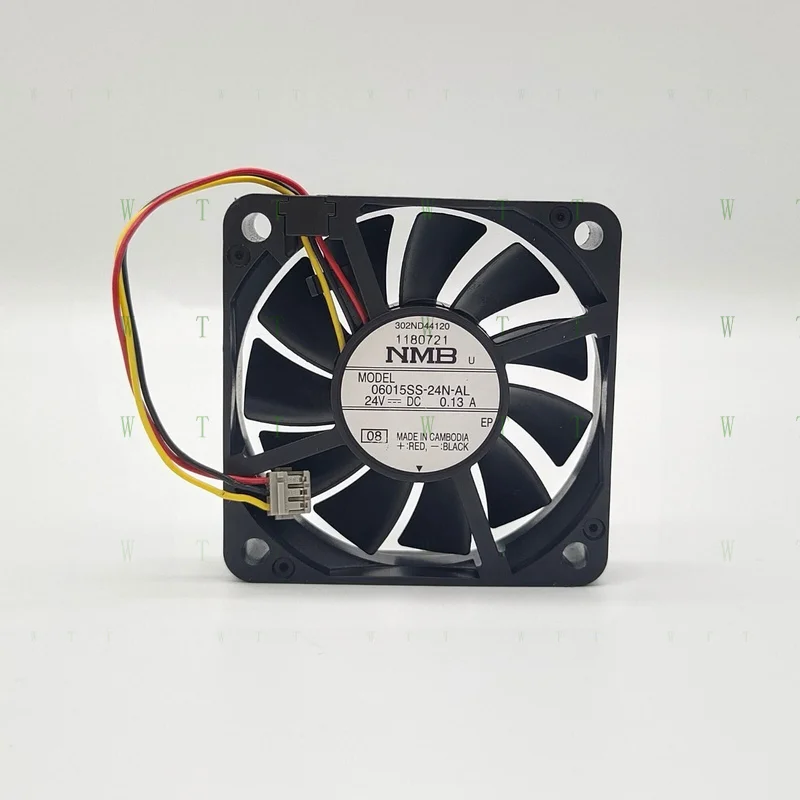 H 1 шт. NMB вентилятор 06015SS-24N-AL DC24V 0,13A 6015 6 см 3-проводной охлаждающий вентилятор
H 1 шт. NMB вентилятор 06015SS-24N-AL DC24V 0,13A 6015 6 см 3-проводной охлаждающий вентилятор