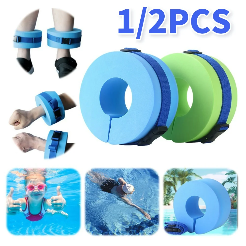 1/2pcs Water Ankle Ring with Quick Release Buckle Foam Aquatic Cuffs Swimming Float Ring for Swim Fitness Training
1/2pcs Water Ankle Ring with Quick Release Buckle Foam Aquatic Cuffs Swimming Float Ring for Swim Fitness Training