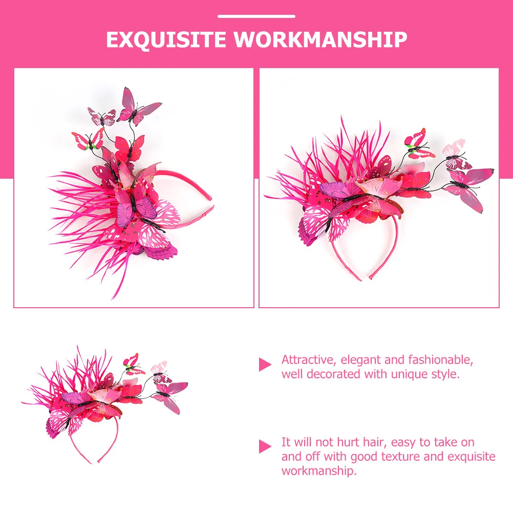 Butterfly Headband For Women Elegant Tea Party Fascinator Lightweight Comfortable Hair Accessory Party Wedding Carnival
Butterfly Headband For Women Elegant Tea Party Fascinator Lightweight Comfortable Hair Accessory Party Wedding Carnival