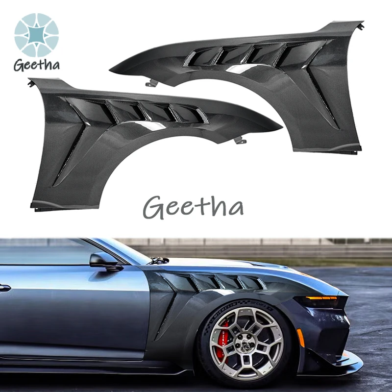For Gtd Style Carbon Fiber Vented Front Fenders Body Kit for Ford Mustang S650 2024+ Fiber Fender
For Gtd Style Carbon Fiber Vented Front Fenders Body Kit for Ford Mustang S650 2024+ Fiber Fender