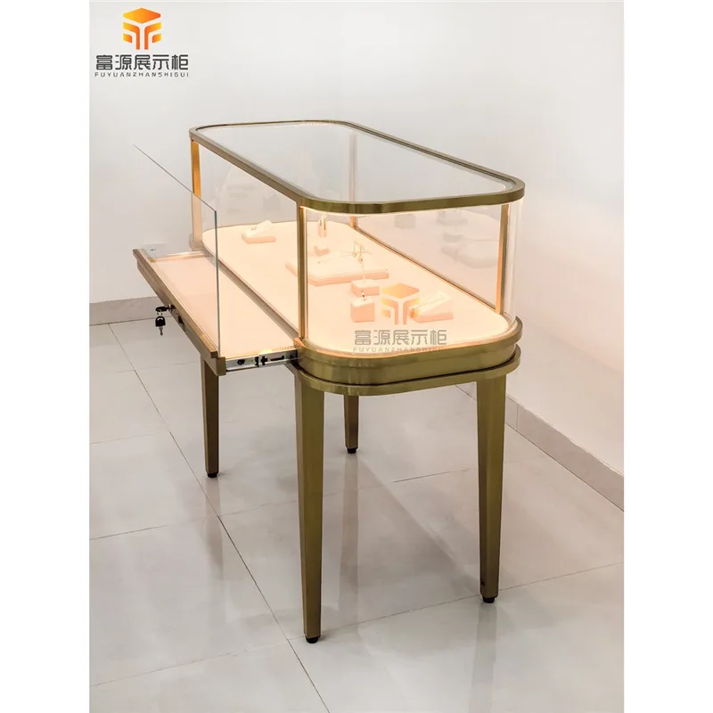 Customized. Stainless Steel Fingerprint--Plated Special-Shaped Jewelry Cabinet Display Cabinet and Silver Jewe
Customized. Stainless Steel Fingerprint--Plated Special-Shaped Jewelry Cabinet Display Cabinet and Silver Jewe