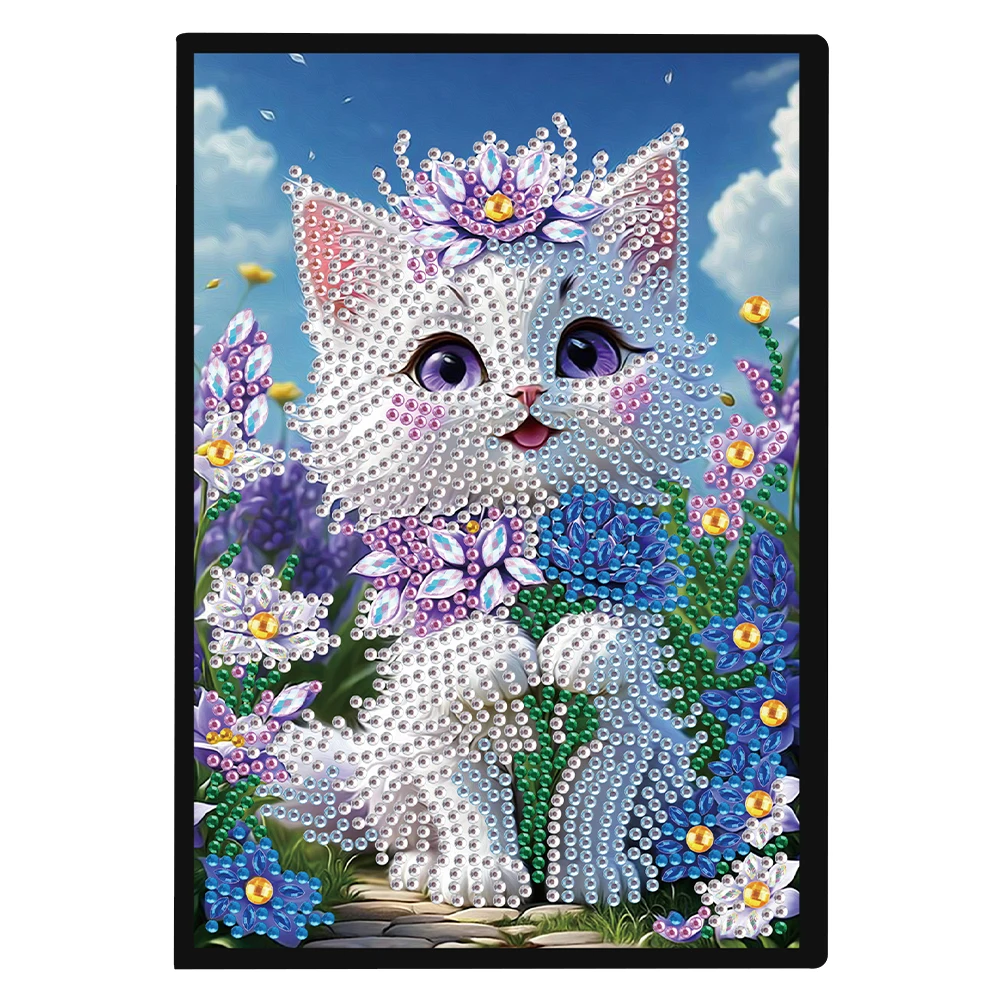 50 Pages A5 Special Shaped Flower Animal Diamond Inlaid Handmade Notepad Drill Painting Wireless Strip Diary Book for Boys Girls
50 Pages A5 Special Shaped Flower Animal Diamond Inlaid Handmade Notepad Drill Painting Wireless Strip Diary Book for Boys Girls