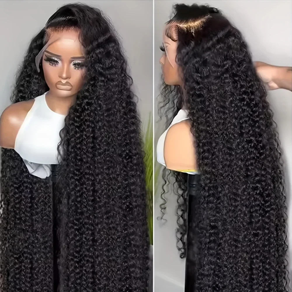 Soft Long Natural Black Glueless 26Inch Kinky Curly Lace Front Wig For Women With Baby Hair Synthetic Preplucked Glueless Daily
Soft Long Natural Black Glueless 26Inch Kinky Curly Lace Front Wig For Women With Baby Hair Synthetic Preplucked Glueless Daily