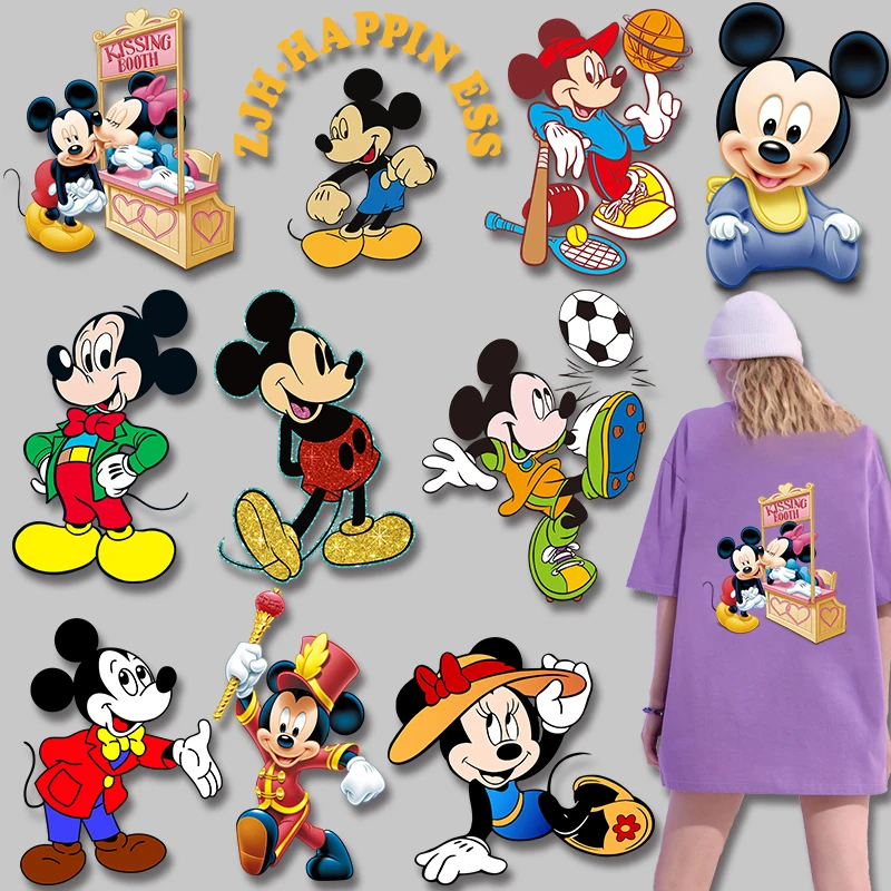 Cartoon Classic Character Mickey Iron-on Transfers Applique on Clothes Patches for clothing on Jackets bags socks pillow
Cartoon Classic Character Mickey Iron-on Transfers Applique on Clothes Patches for clothing on Jackets bags socks pillow