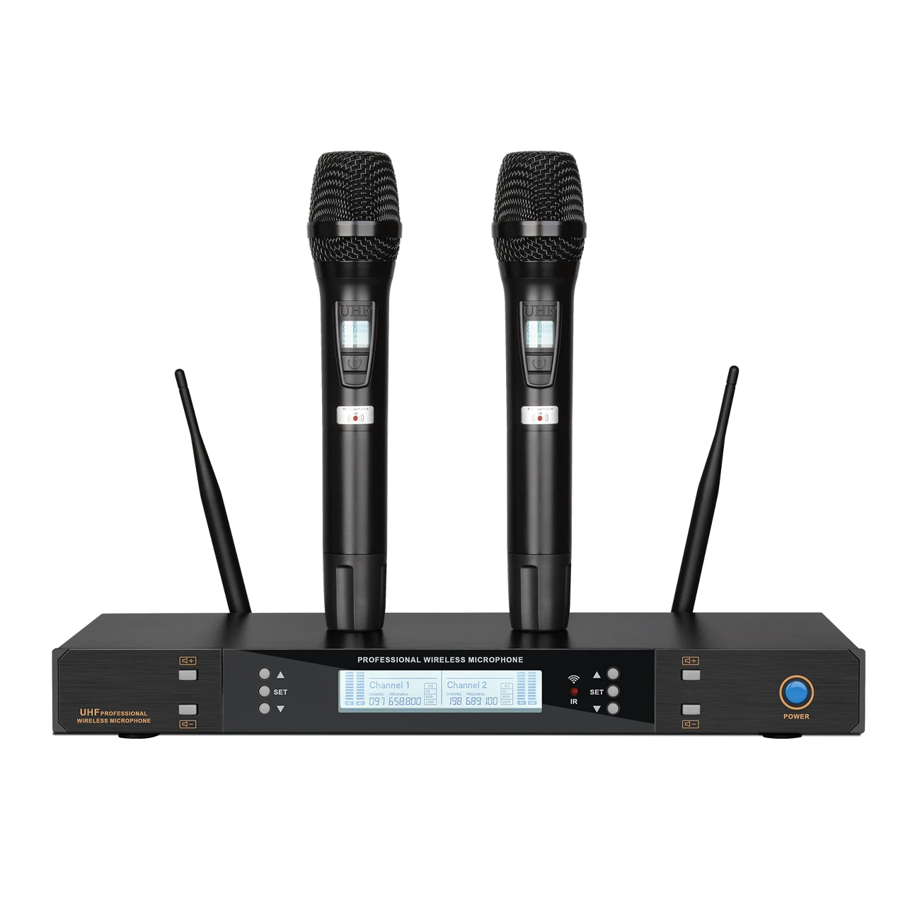 Bine DR28 Professional Uhf Handheld Wireless Microphone for Conference Stage Karaoke Microphone
Bine DR28 Professional Uhf Handheld Wireless Microphone for Conference Stage Karaoke Microphone