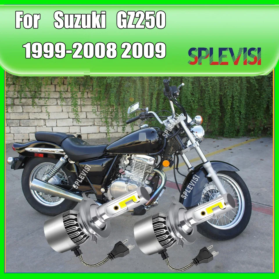 LED Headlight -providing clear illumination for safer driving For Suzuki GZ250 1999 2000 2001 2002 2003 2004 2005 2006 2007-2009
LED Headlight -providing clear illumination for safer driving For Suzuki GZ250 1999 2000 2001 2002 2003 2004 2005 2006 2007-2009