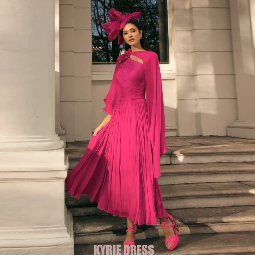 Customized Mother of The Bride Dress with Cape Flowers Sleeveless Applique A Line Chiffon for Wedding Guest Gowns Party Dresses
Customized Mother of The Bride Dress with Cape Flowers Sleeveless Applique A Line Chiffon for Wedding Guest Gowns Party Dresses