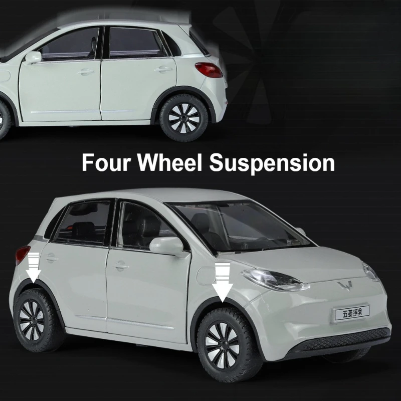 Scale 1:24 WULING BINGUO Alloy Car Model Toy Diecast Metal Light Intelligent Voice Shock Absorption Collection for Boys Gifts
Scale 1:24 WULING BINGUO Alloy Car Model Toy Diecast Metal Light Intelligent Voice Shock Absorption Collection for Boys Gifts