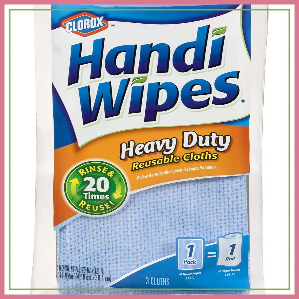 Heavy Duty Reusable Cloths, Super Absorbent Multipurpose Wipes, 12 Count
Heavy Duty Reusable Cloths, Super Absorbent Multipurpose Wipes, 12 Count