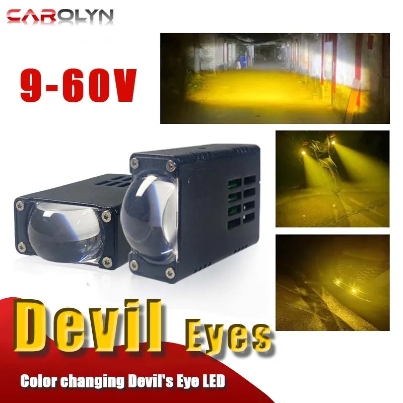 Carolyn 2pcs Mini LED Driving Lights Color Changing Devil's Eye Headlights Waterproof Auxiliary Lights Universal Sportlights
Carolyn 2pcs Mini LED Driving Lights Color Changing Devil's Eye Headlights Waterproof Auxiliary Lights Universal Sportlights