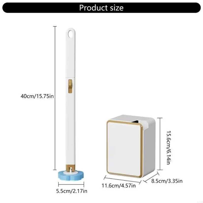 L74D Disposable Toilet Brush Wall-Mounted Cleaning Brush with Cleaning Liquid WC
L74D Disposable Toilet Brush Wall-Mounted Cleaning Brush with Cleaning Liquid WC
