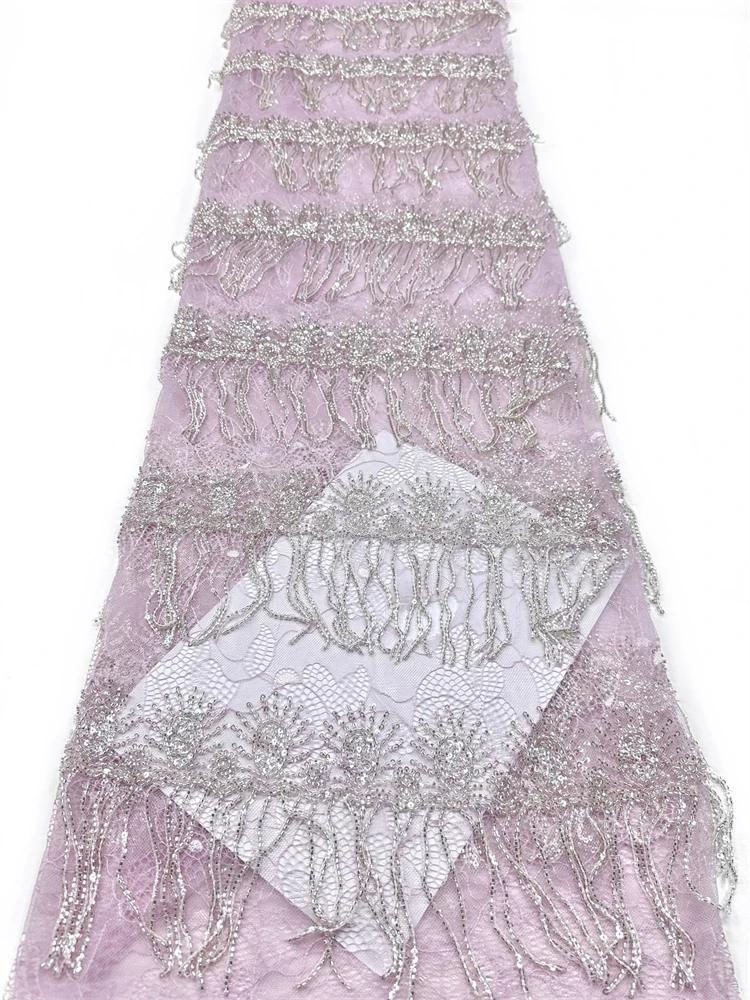 French 3D Embroidery Lace Beaded Sequins Tulle Fabric New Style African Lace for Wedding Party Dress Making
French 3D Embroidery Lace Beaded Sequins Tulle Fabric New Style African Lace for Wedding Party Dress Making