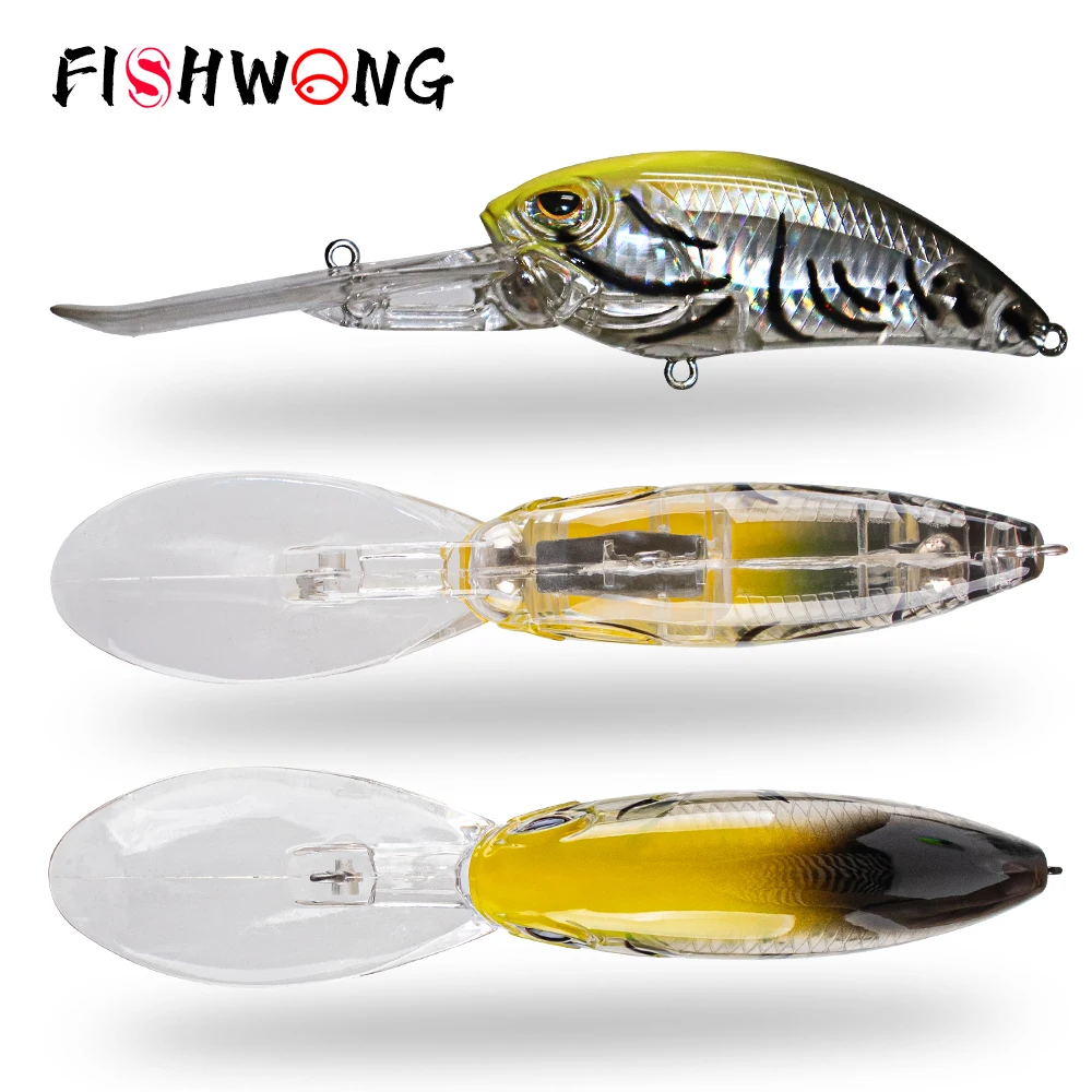 FISHWONG 2PCS / Kit Deep Water Crankbait Fishing Lure 15CM 41.5G Artificial Hard Bait Diving Bill Tackle For Bass Pike Lure
FISHWONG 2PCS / Kit Deep Water Crankbait Fishing Lure 15CM 41.5G Artificial Hard Bait Diving Bill Tackle For Bass Pike Lure