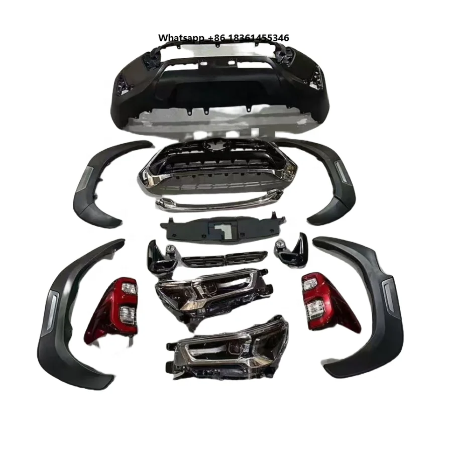 For Hilux Revo 2022 Car Accessories Front Bumper Facelift Conversion Bodykit Body Kit Upgrade
For Hilux Revo 2022 Car Accessories Front Bumper Facelift Conversion Bodykit Body Kit Upgrade