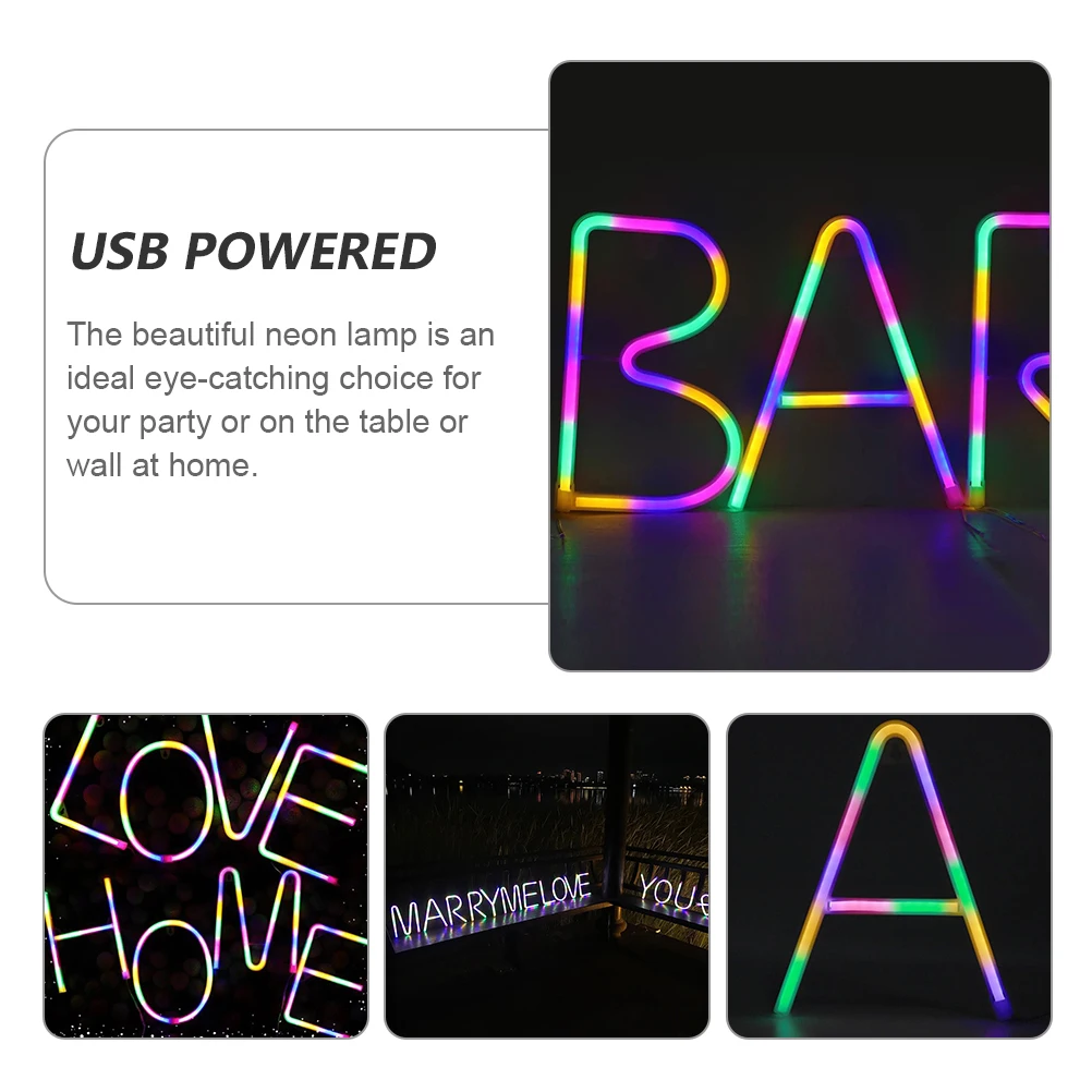 English Alphabet Neon Lamp Led Modeling Light For Party Home Decorative Atmosphere Night Light Usb Powered
English Alphabet Neon Lamp Led Modeling Light For Party Home Decorative Atmosphere Night Light Usb Powered