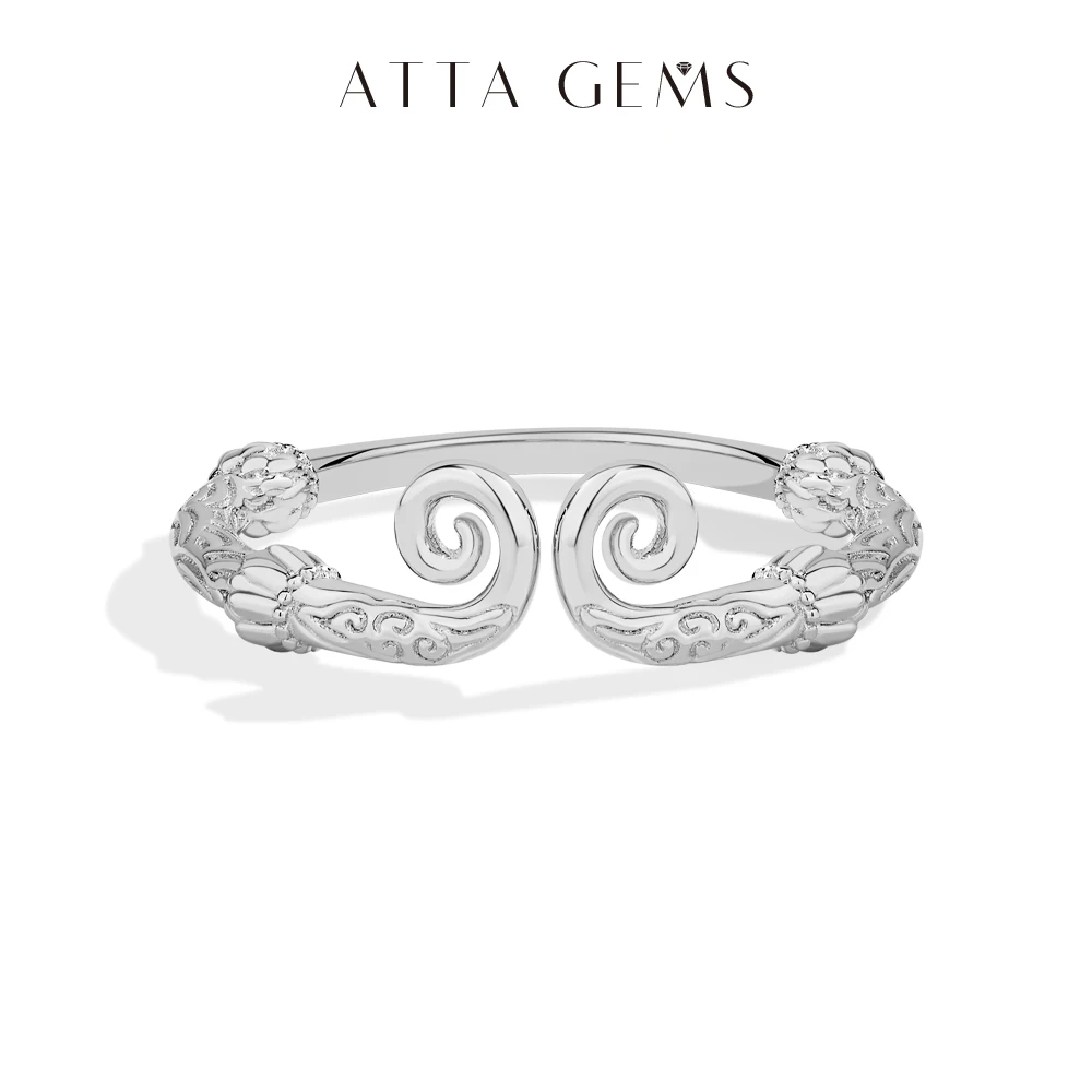 ATTAGEMS Golden Cudge S925 Sterling Silver Rings for Women Men Monkey King Engraved Adjustable Band Birthday Party Jewelry Gifts
ATTAGEMS Golden Cudge S925 Sterling Silver Rings for Women Men Monkey King Engraved Adjustable Band Birthday Party Jewelry Gifts
