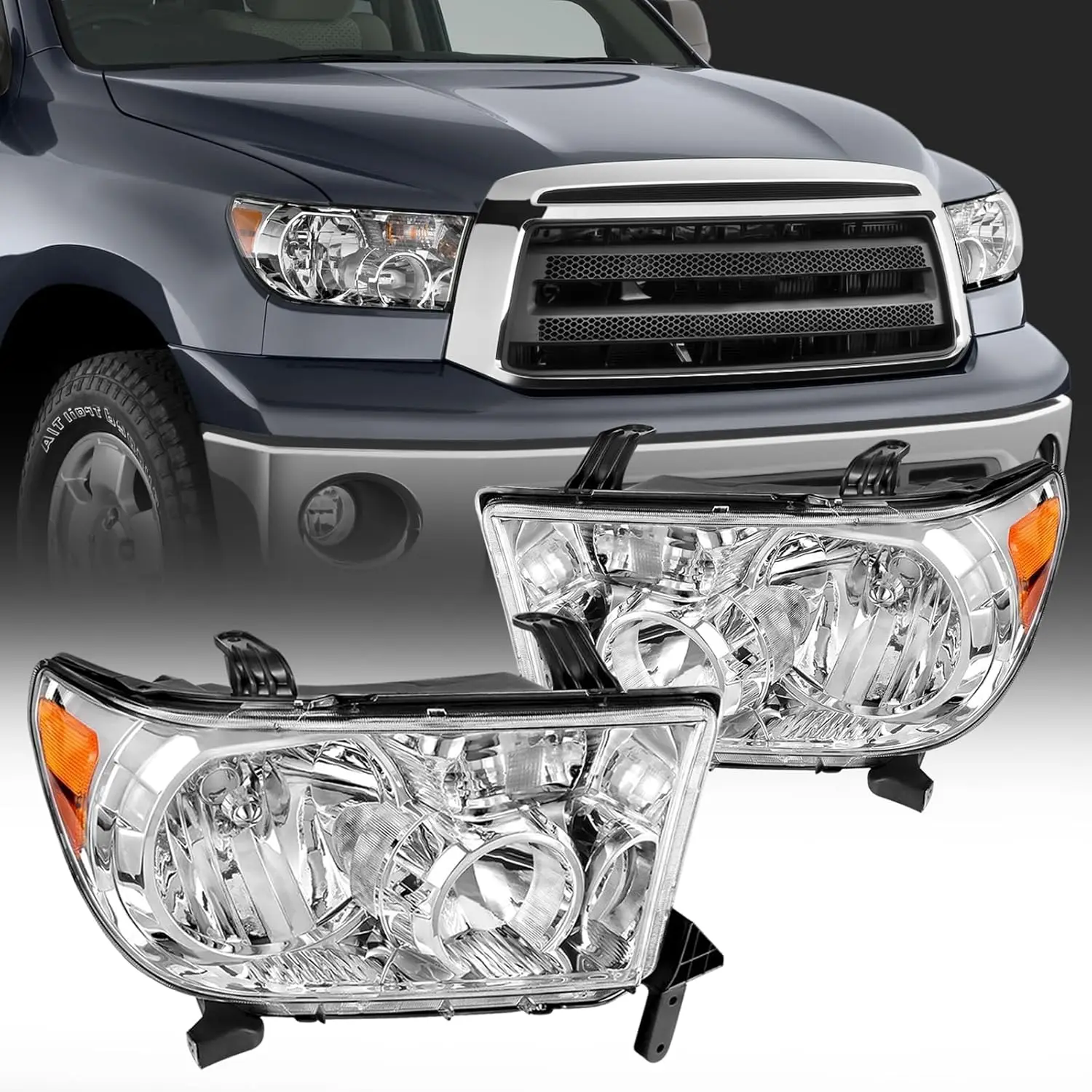 Совместим с Toyota Tundra 2007 2008 2009 2010 2011 2012 2013 (без моделей выравнивания фар) 2008-2017 Toyota Sequoia Headli
Совместим с Toyota Tundra 2007 2008 2009 2010 2011 2012 2013 (без моделей выравнивания фар) 2008-2017 Toyota Sequoia Headli