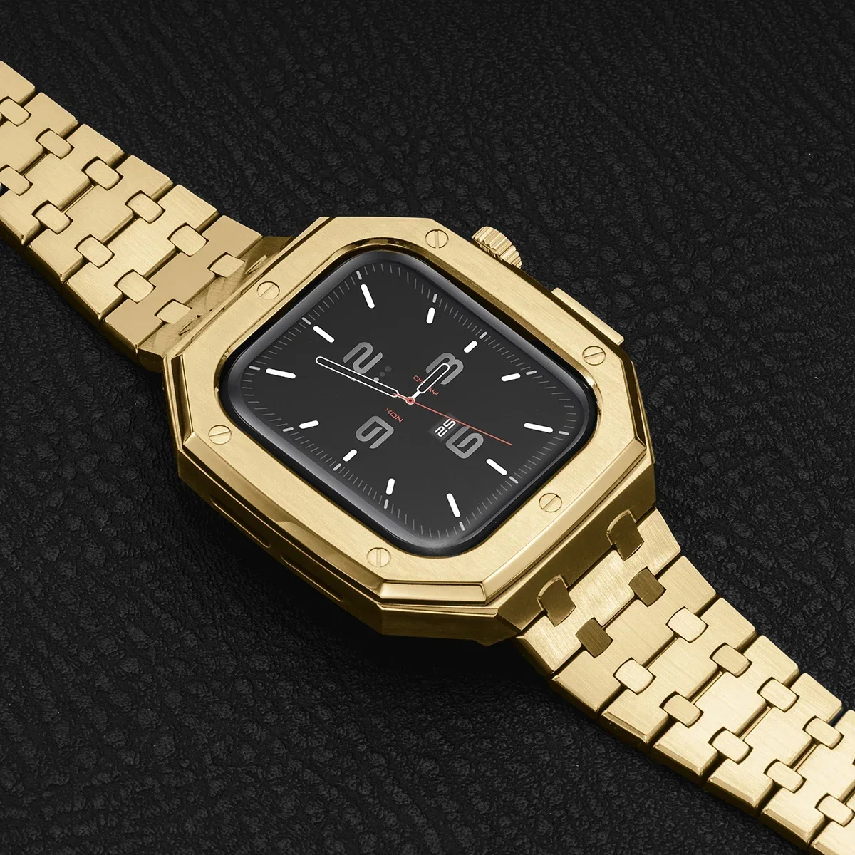 2026 Stainless Steel Strap+Case for Apple Watch Apple Watch Series 11 10 46mm Cover IWatch Series 11 10 Luxury Modification Kit
2026 Stainless Steel Strap+Case for Apple Watch Apple Watch Series 11 10 46mm Cover IWatch Series 11 10 Luxury Modification Kit