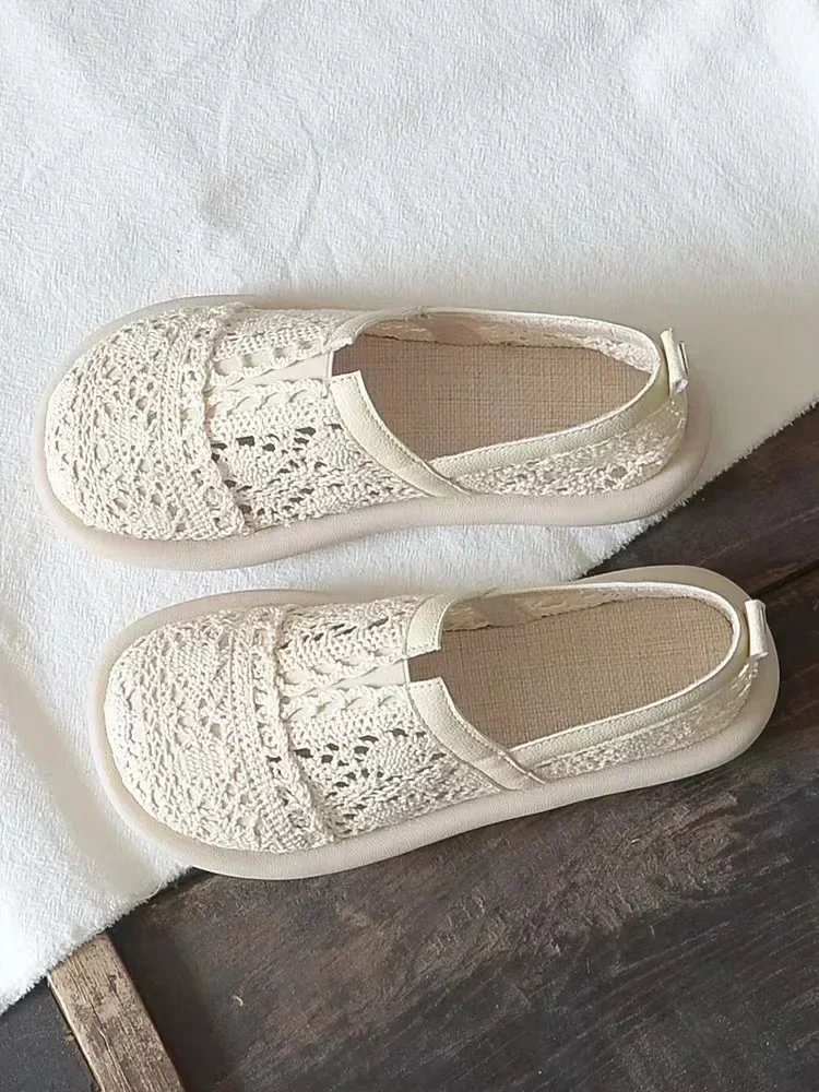 Women's Shoes 2023 Summer New Hollow Breathable Mesh Shoes Literary Retro Flat Shoes Women's Sandals
Women's Shoes 2023 Summer New Hollow Breathable Mesh Shoes Literary Retro Flat Shoes Women's Sandals