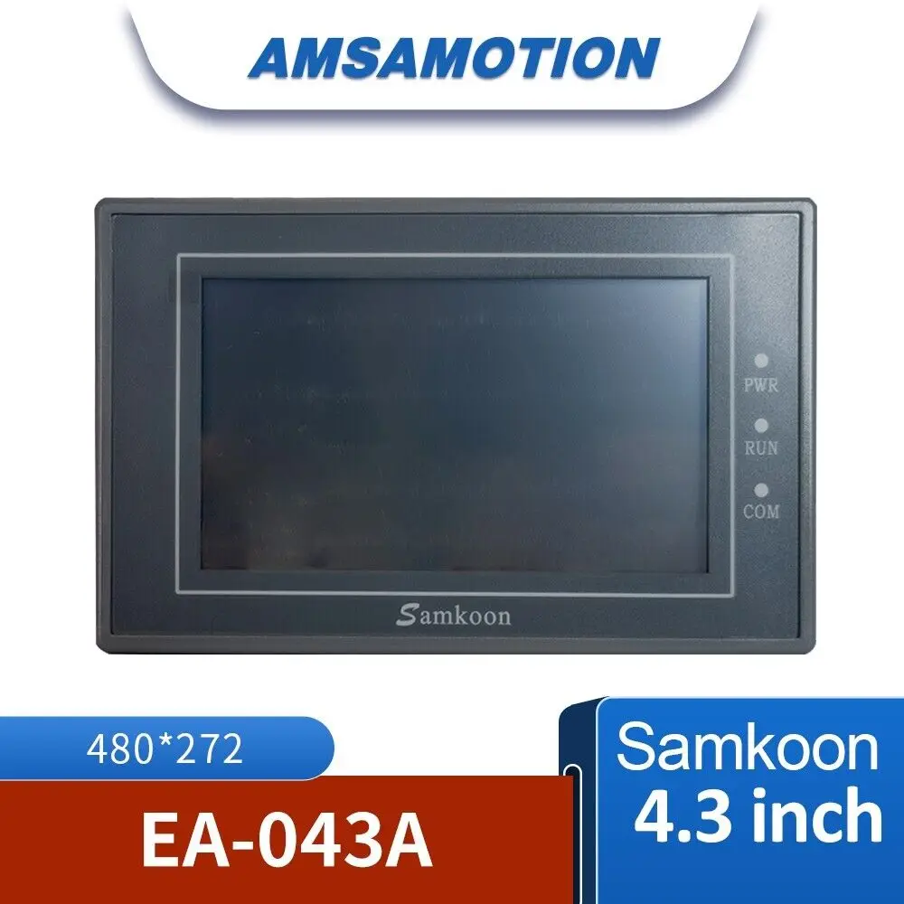 Сенсорная панель Samkoon EA-043A HMI, 4,3 дюйма, интерфейс промышленного управления
Сенсорная панель Samkoon EA-043A HMI, 4,3 дюйма, интерфейс промышленного управления