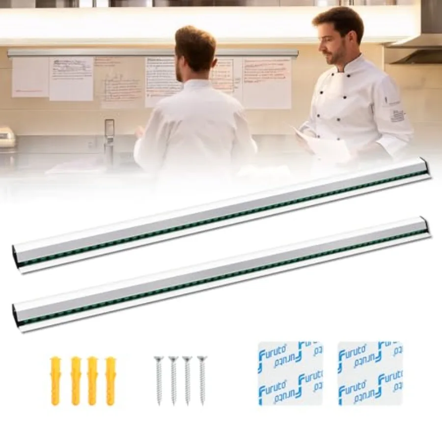 Irenare Ticket Holder - 60 Inch Dual-Piece Restaurant Order Display Rack for Efficient Kitchen Communication and Table Service
Irenare Ticket Holder - 60 Inch Dual-Piece Restaurant Order Display Rack for Efficient Kitchen Communication and Table Service