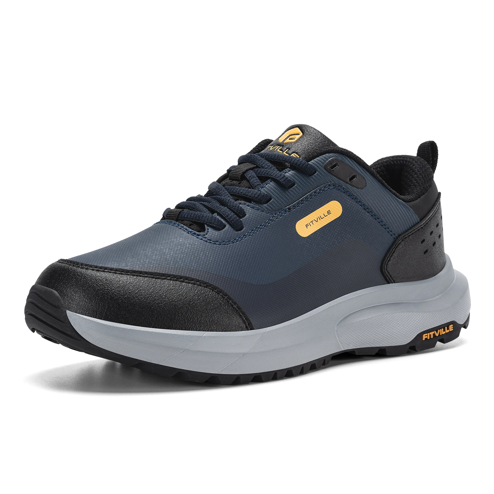 FitVille Extra Wide Hiking Shoes Waterproof Outdoor Trail Climbing Shoes for Men Work Casual Sneakers Soft Toe Arch Support
FitVille Extra Wide Hiking Shoes Waterproof Outdoor Trail Climbing Shoes for Men Work Casual Sneakers Soft Toe Arch Support