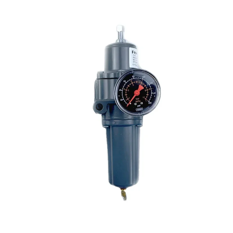 Genuine Fisher Air Filtration Pressure Reducing Valve FS67DFR-25/C4 Pressure Reducer 1/2NPT Fitting Fisher Valve
Genuine Fisher Air Filtration Pressure Reducing Valve FS67DFR-25/C4 Pressure Reducer 1/2NPT Fitting Fisher Valve
