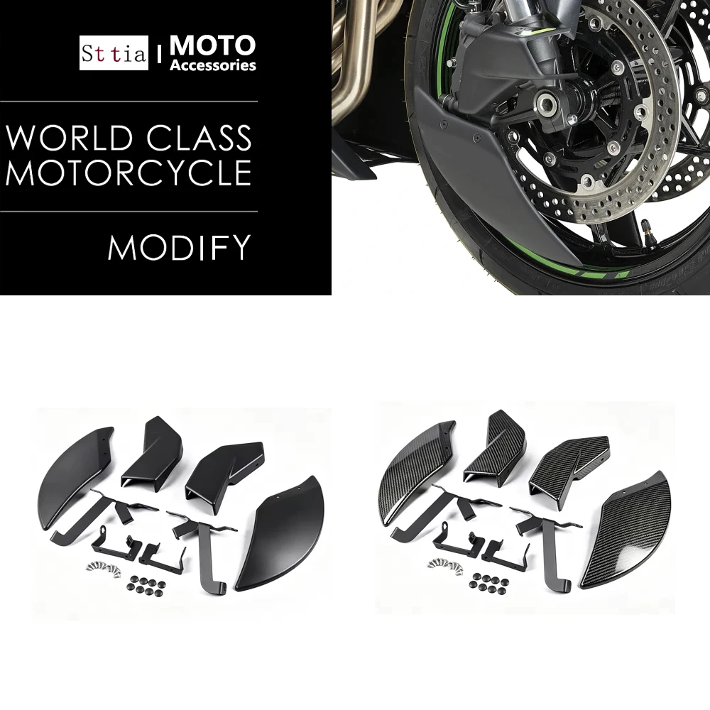 Carbon Fiber Black Motorcycle New Front Disc Cooling Air Ducts Brake Caliper Cooler Kit For KAWASAKI Z900 Z900 SE 2025 2026
Carbon Fiber Black Motorcycle New Front Disc Cooling Air Ducts Brake Caliper Cooler Kit For KAWASAKI Z900 Z900 SE 2025 2026