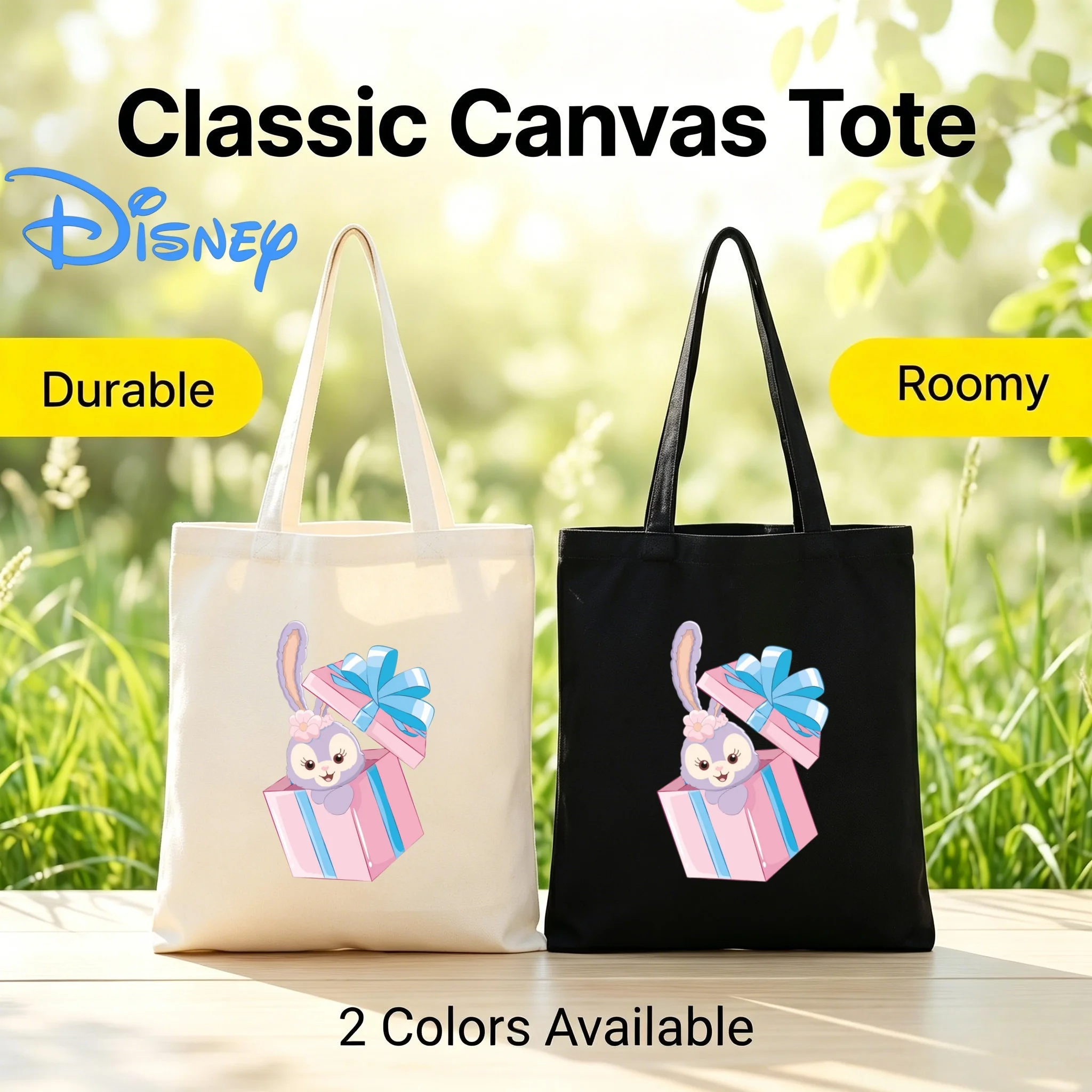 1PC Disney StellaLou Surprise Gift Theme Canvas Bag Eco-Friendly Reusable Shoulder Handbag
1PC Disney StellaLou Surprise Gift Theme Canvas Bag Eco-Friendly Reusable Shoulder Handbag